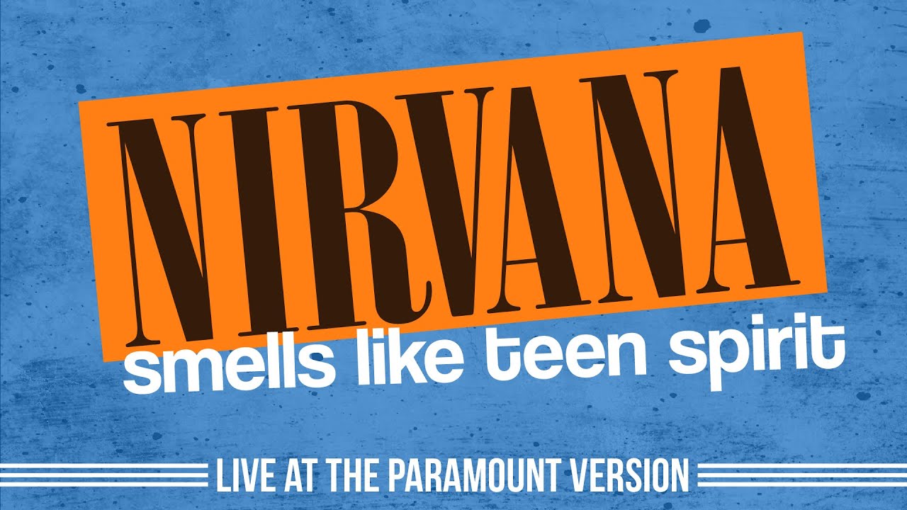 Nirvana - Smells Like Teen Spirit (backing track for guitar, Live At The Paramount version)