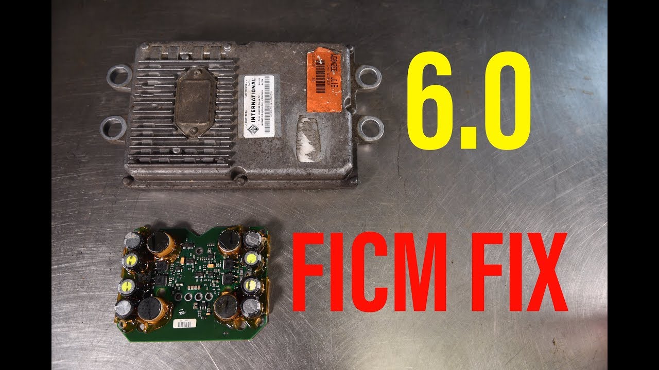 6.0 P0611 FICM Repair - YouTube.