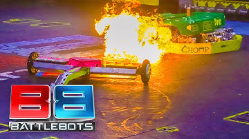 CAN NEWCOMER HIJINX CAPITALIZE ON THEIR ADVANTAGE? | Chomp vs HiJinx | BattleBots