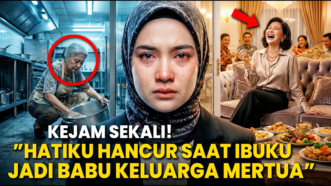 IBUMU PANTAS JADI PEMBANTU! Hina Mertua Saat Kupergoki Ibuku di Dapur. Kubalas Dengan...