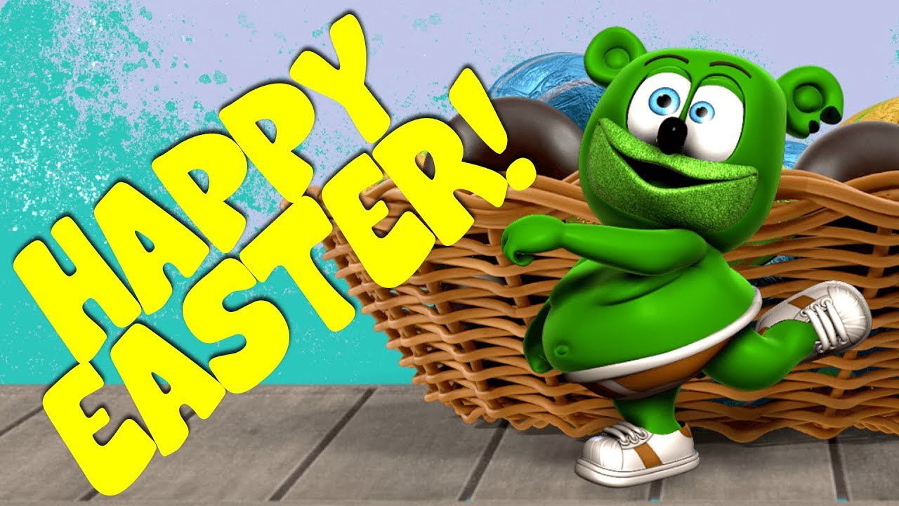 "GUMMY EGG" Happy EASTER from Gummibär! Dancing Gummy Bear