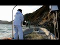 何気ない漁。船が故障！沖で動けなくなり父にSOS！そして大漁。