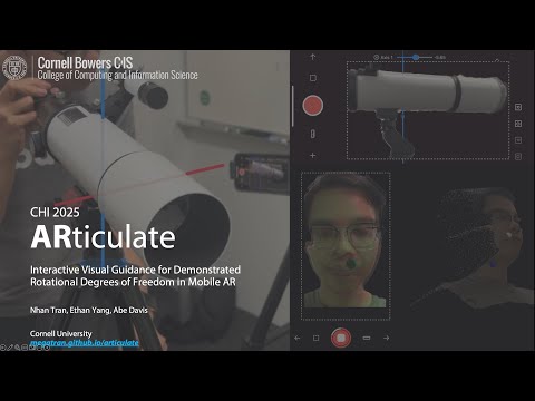 ARticulate CHI2025 Paper Presentation