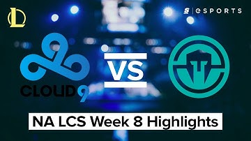 HIGHLIGHTS: Cloud9 vs. Immortals (2017 NA LCS Spring Split)