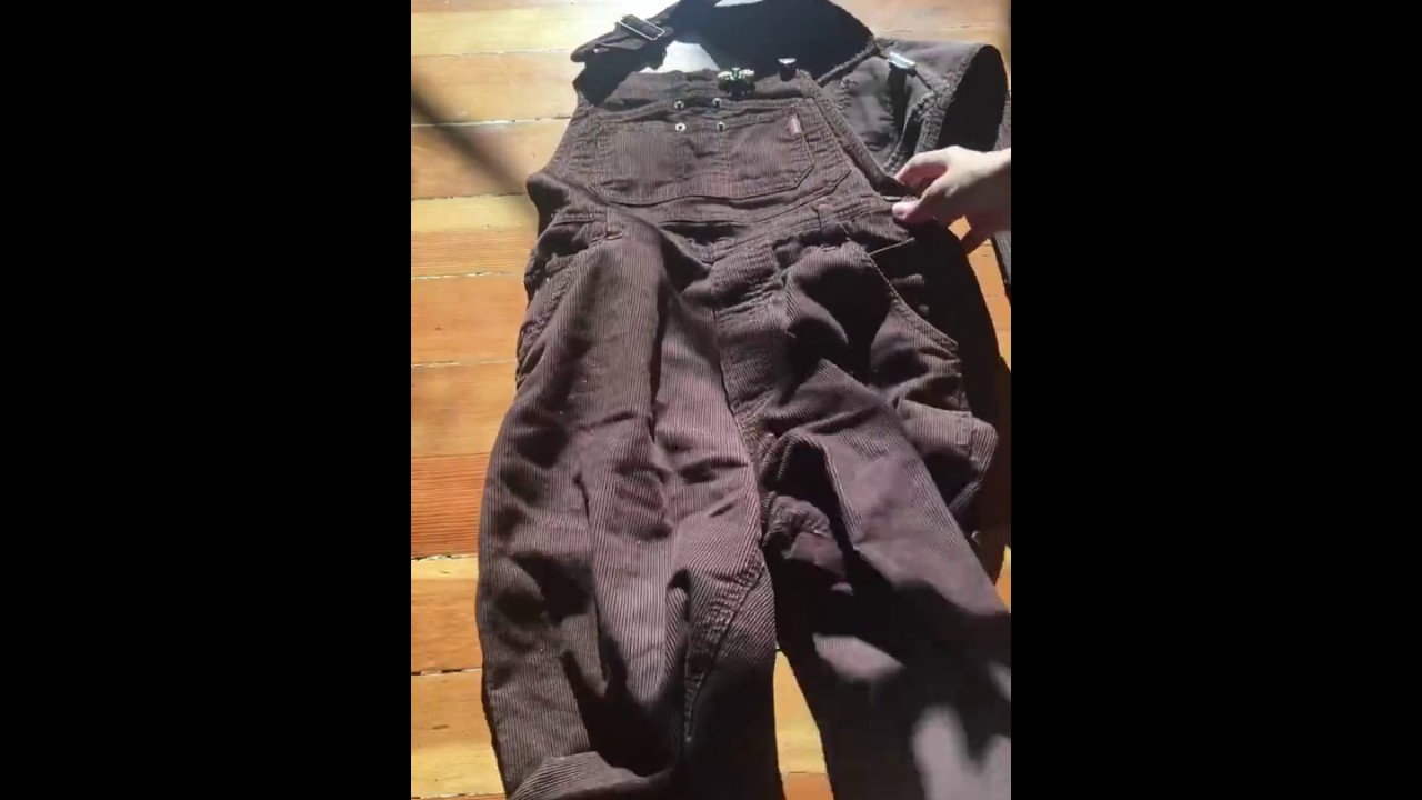 HOW TO Fold overalls YouTube