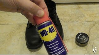 WD40 против крема для обуви | WD40 vs wax - Видео от Gemme