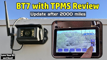 BT7 w/TPMS Rear View Camera - Review Update 2000 Miles