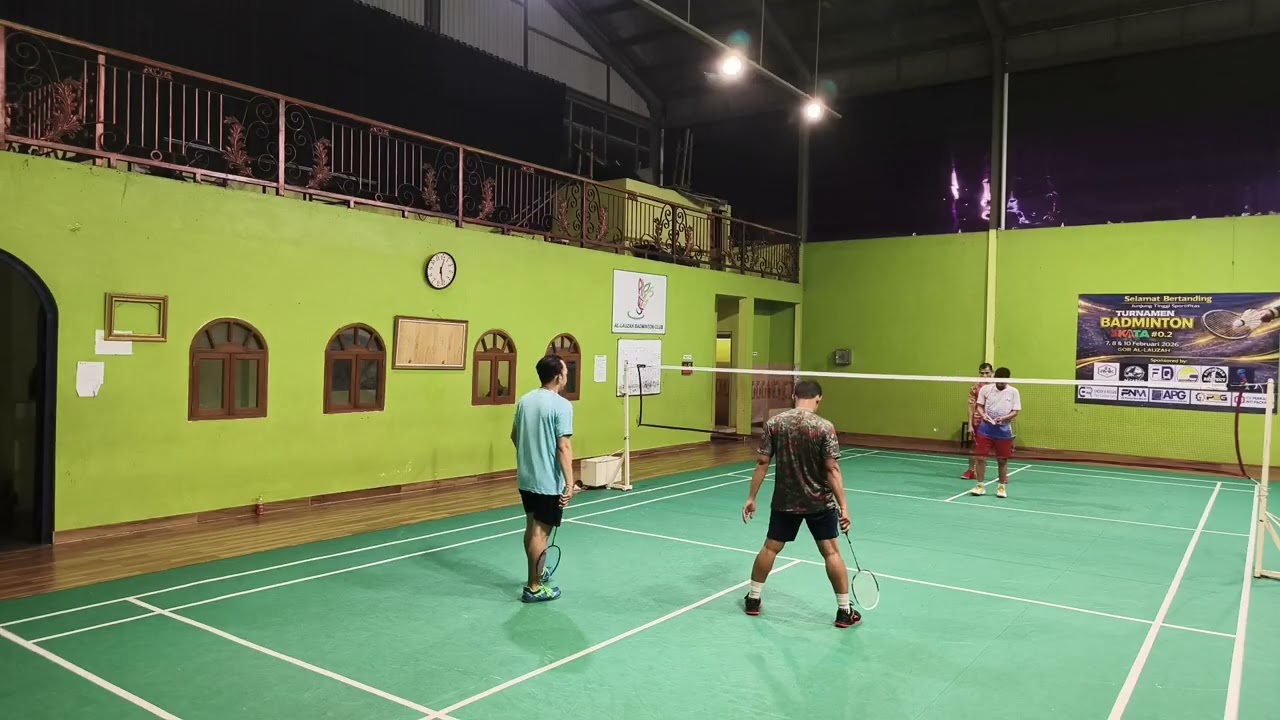 Muksin/Joko🥇vs Dawid/Ajo #Allauzah #BadmintonIndonesia #Badminton 🎗️✨🥊