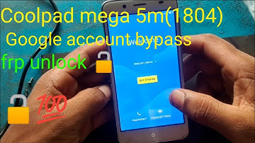 coolpad 1804 frp bypass//coolpad mega 5m frp bypass//coolpad 5m(1804)google bypass//Sept 25, 2024