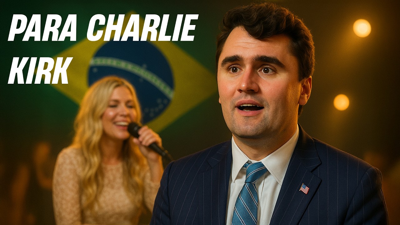Brasileira Cria Homenagem Tributo Musical para Charlie Kirk