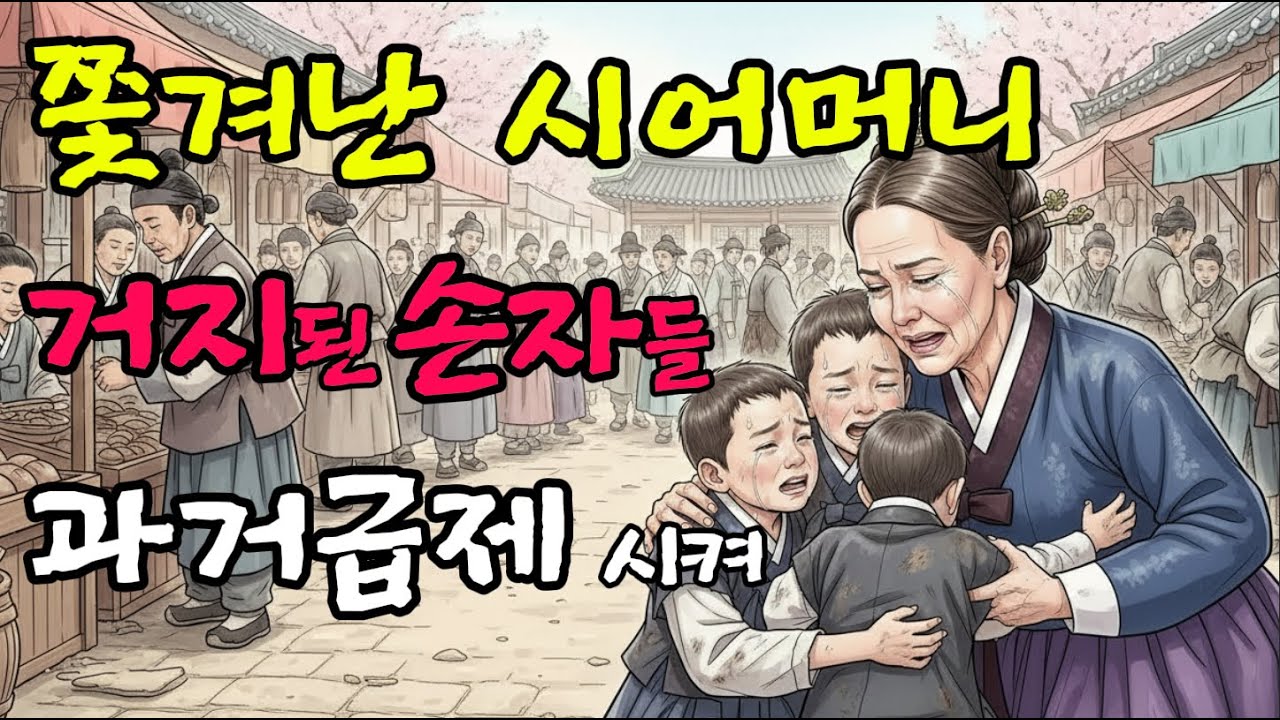 [연꽃야담023] 세 손자를 거지로 만든 계모, 할머니가 삼형제를 모두 급제 시킨다|쫓겨난 시어머니가 돌아와 손자들 장원급제시키다|야담|민담|옛날이야기|오디오북