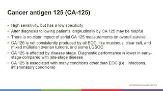 CA125 Ovarian Cancer Screening: What You Need to Know
