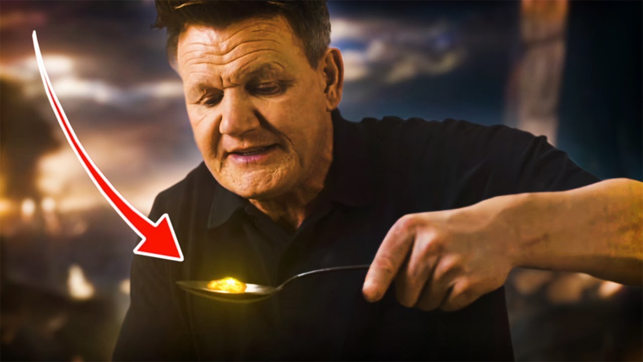 ⁣Gordon Ramsay Cooks The Infinity Stones