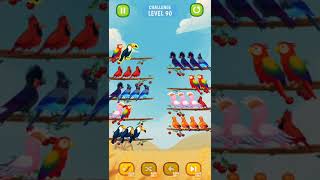 Bird sort color puzzle - 🦆🐥🐦 All Levels & Challenges (Mobile Gameplay) screenshot 4