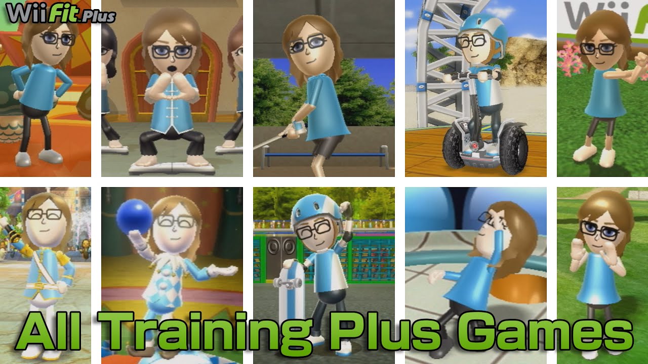 Wii Fit Plus - All Training Plus Games