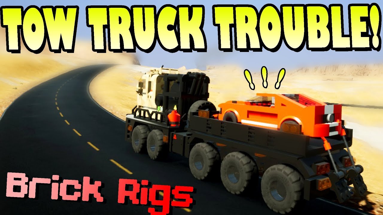 WORST TOW TRUCK FAILS EVER! - Brick Rigs Multiplayer Gameplay Ep8 - YouTube