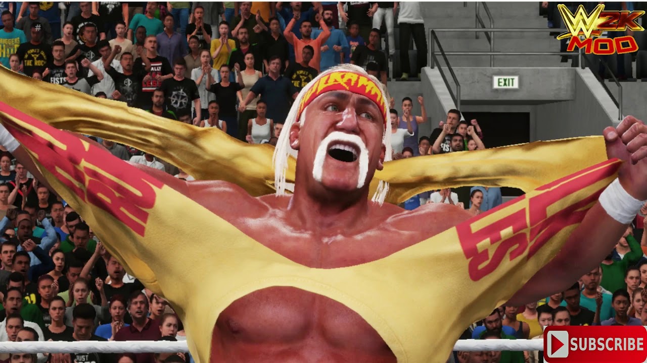WWE 2K18 PC HULK HOGAN MOD YouTube