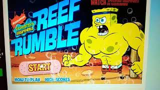Spongeobob Squarepants Reef Rumble Episode 1 Spongebob Vs Patrick,Sandy,Squidward,Larry And Plankton