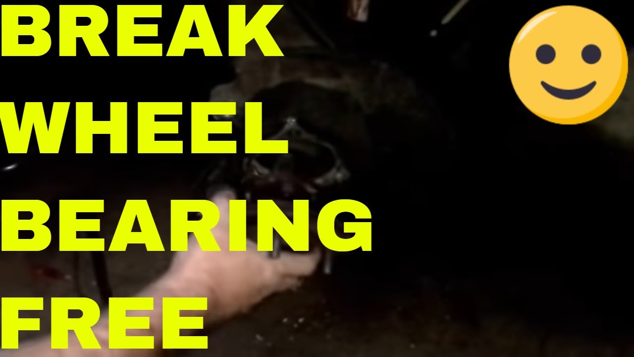 Remove A Rusty Wheel Bearing/Hub Assembly