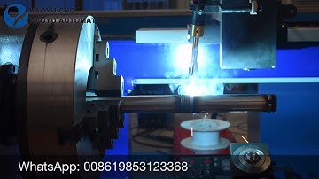 Automatic hydraulic cylinder surface cladding machine