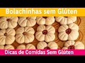 🍪 BOLACHINHA SEM GLÚTEN ! Receita FÁCIL e RÁPIDA