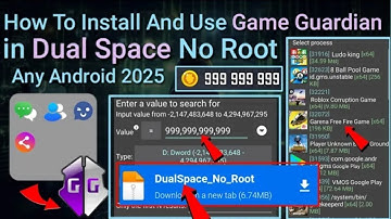 How To Install And Use Game Guardian in Dual Space No Root Any Android  2025