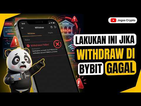 CARA MENGATASI MASALAH WITHDRAW BYBIT GAGAL - SOLUSI JIKA UANG BYBIT TIDAK MASUK KE REKENING