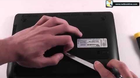 How to upgrade memory on Asus 1015B EEE PC