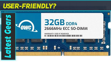 OWC 64GB DDR4 2666 PC4-21300 CL19 2Rx8 260-pin 1.2V ECC Unbuffered SODIMM Memory RAM Module