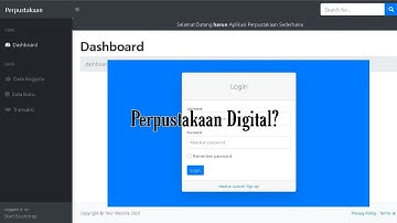 Membuat Web Perpustakaan Digital?