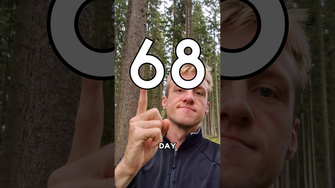 Day 68 of Running 1cm for Every Subscriber Until Marathon