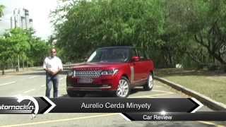 Range Rover 2014 Review Automocionrd Rep  Dominicana