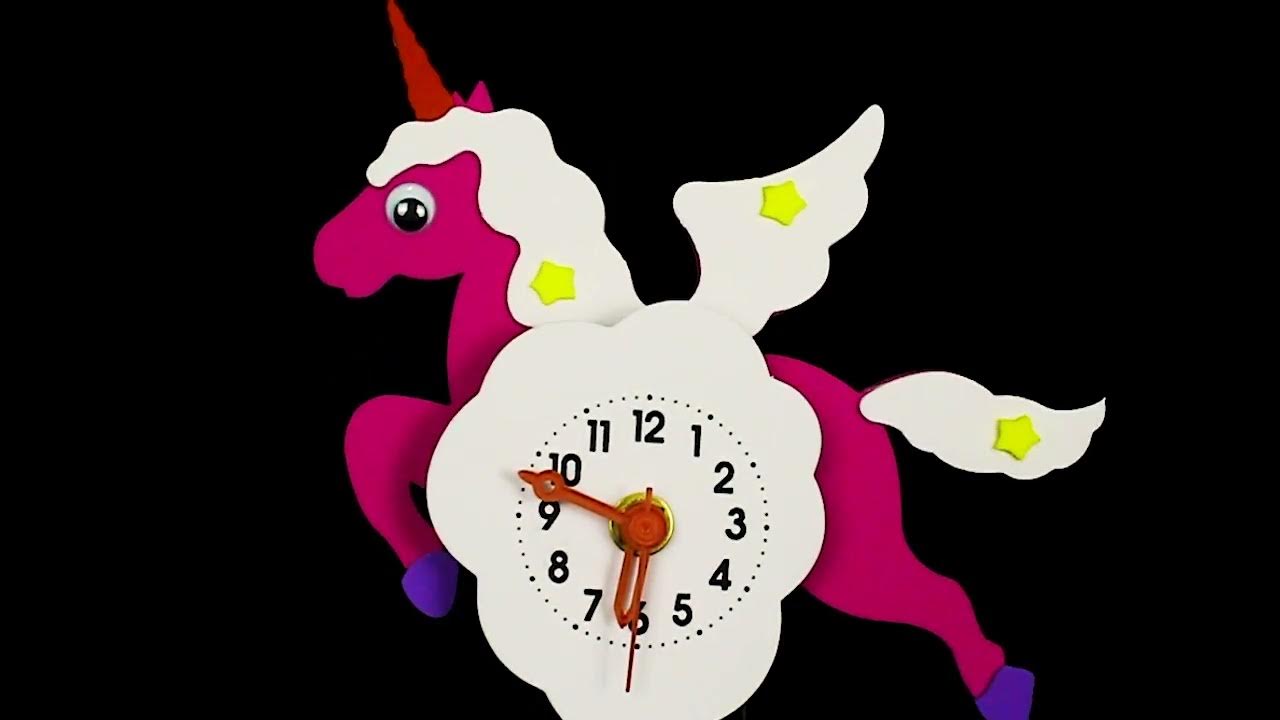 Unicorn Clock Clip YouTube