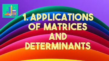 1.Application of matrices and Determinants| Exercise 1.4| solving linear equations by cramers rule