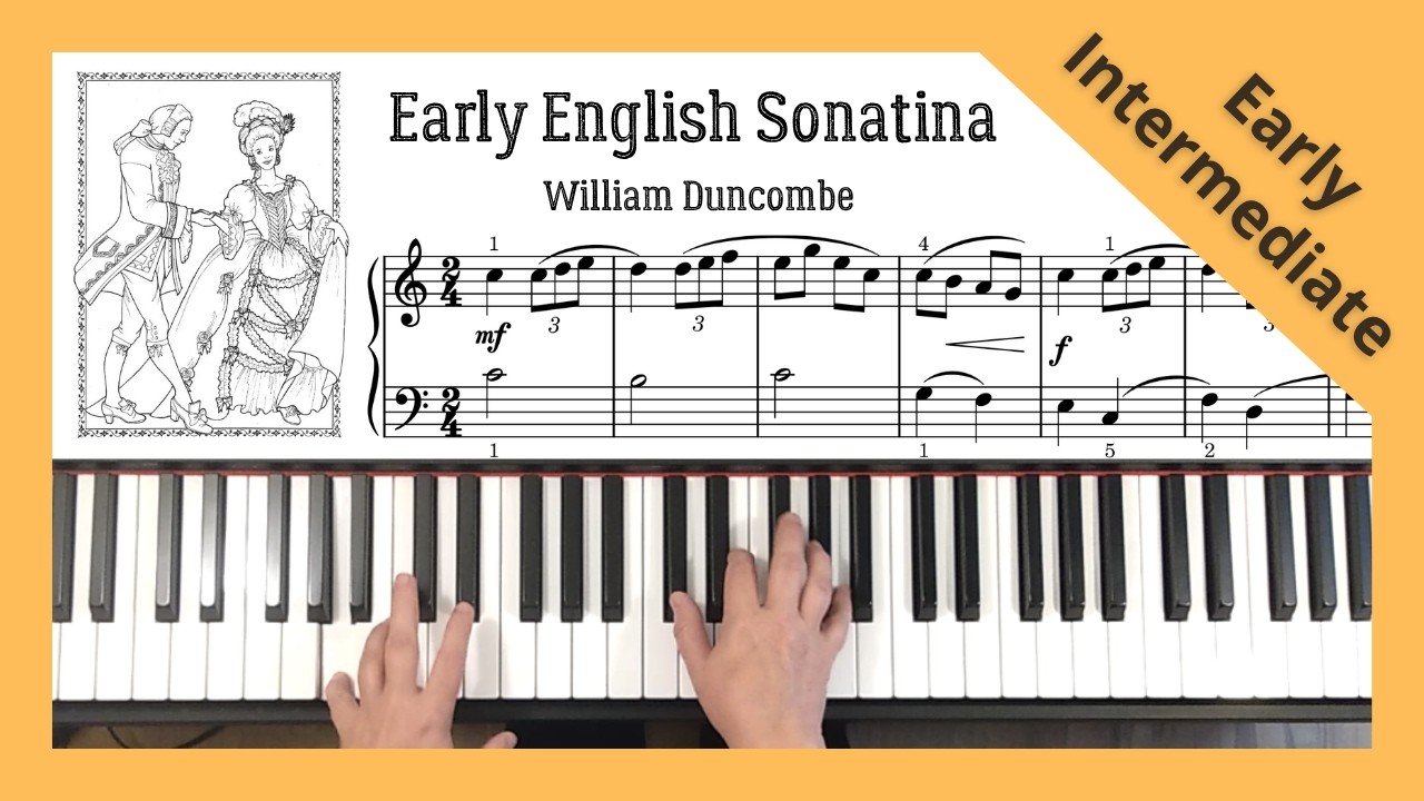 Early English Sonatina - William Duncombe - YouTube