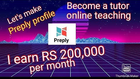 How to make preply tutor profile / online tutor account / step by step guide to Earn money //Preply