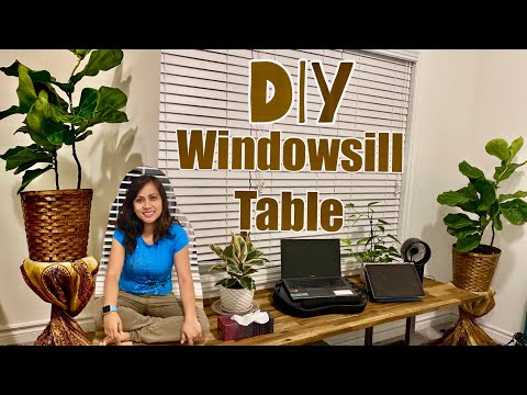 वीडियो: विंडो सिल-टेबल टॉप