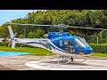 Beautiful Airbus H125 Landing and Takeoff