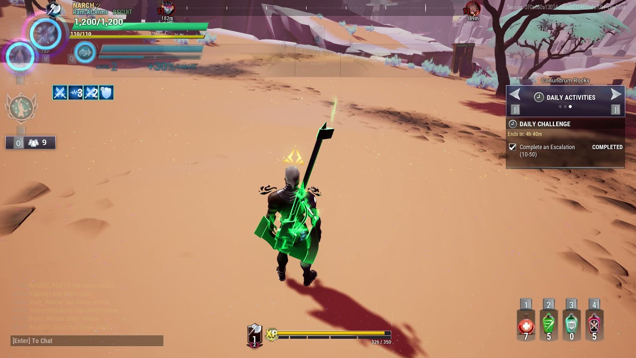 Dauntless  lvl up galore (gruk gruk event)