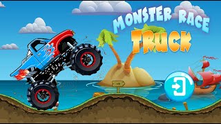 Real Monster Truck Racing Adventure Game - Gameplay Mode screenshot 1