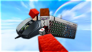 Keyboard + Mouse Sounds ASMR (God Bridge) | Hypixel Bedwars