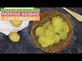 PATATAS PANADERA CON CEBOLLA | Patatas a lo pobre | Patatas asadas en el microondas