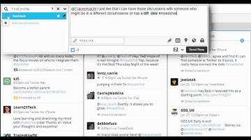 Twitter Chat Example