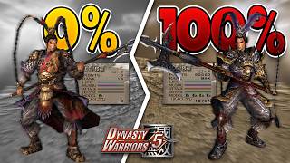 I Made Lu Bu THE MOST SAVAGE! 100% Complete & Stats MAXED OUT - Dynasty Warriors 5