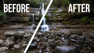 How I Edit Waterfall Photos to Look Moody and Lush in Lightroom screenshot 1