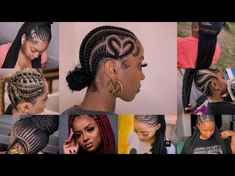 Gorgeous & Latest Braiding Hairstyles For Black African Ladies 2023 ...