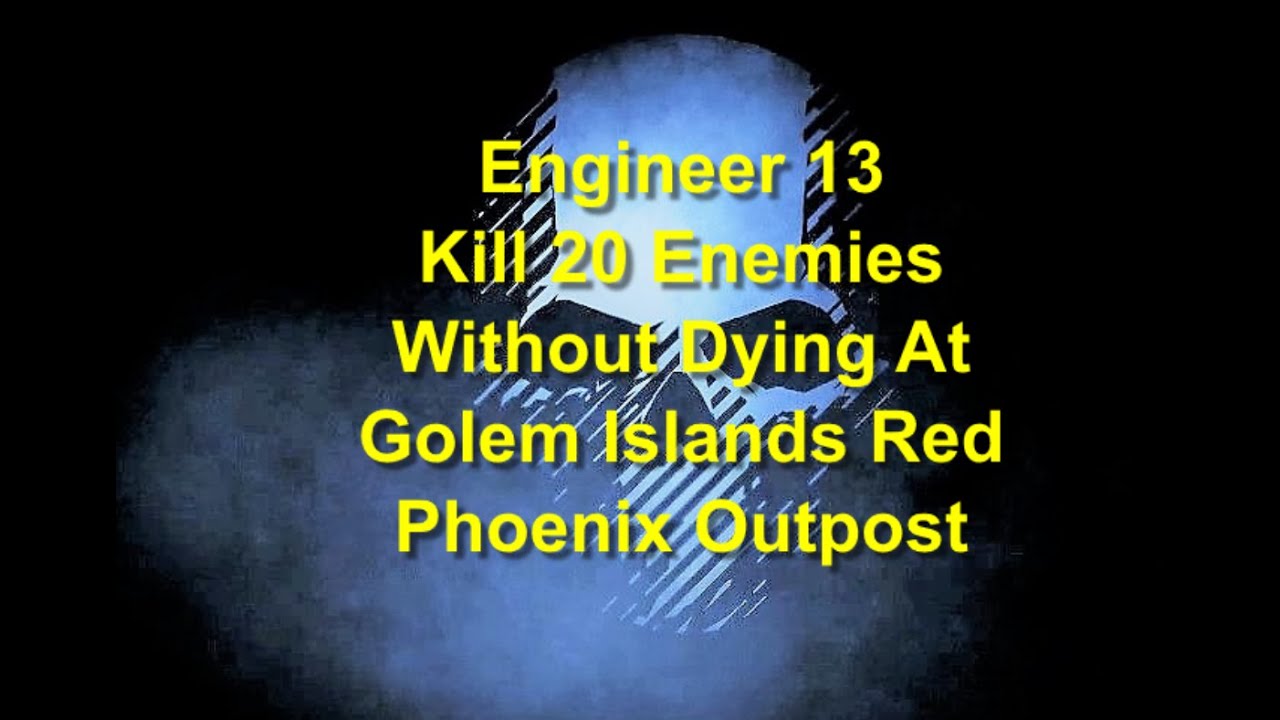 Ghost Recon Breakpoint Engineer 13 20 Kills Without Dying At Golem