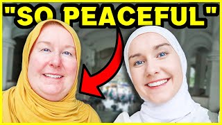 I TOOK MOM TO THE MOSQUE FOR THE FIRST TIME 🥺🕌