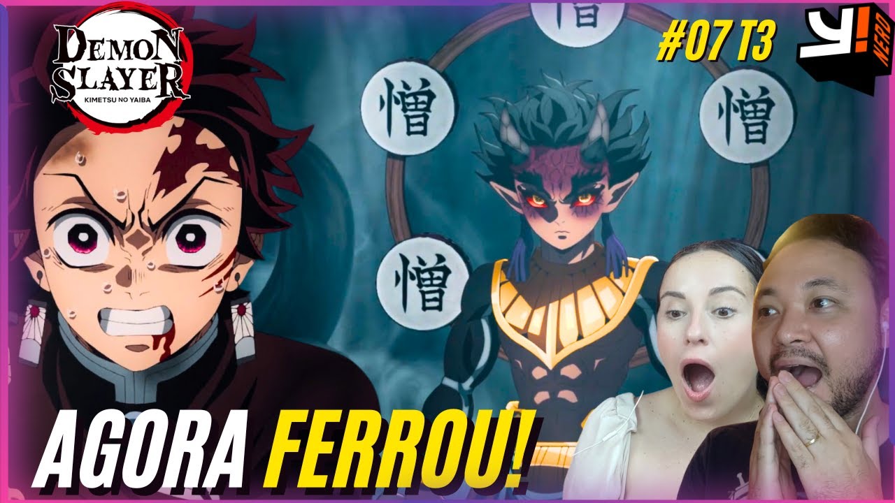 TOKITO DESPERTOU A MARCA! React Demon Slayer EP. 8 Temporada 3 - KIMETSU 