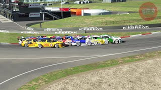 2023 10 07 rfactor 2 mod FVR Supercars Bathurst 2023 Hot Laps Overlaid  view 1